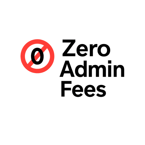 Zero Admin Fees